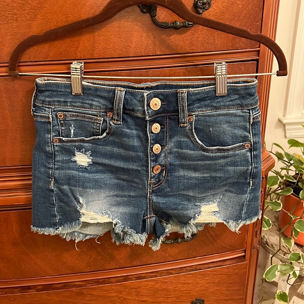 American Eagle Hi-Rise Jean Shorts